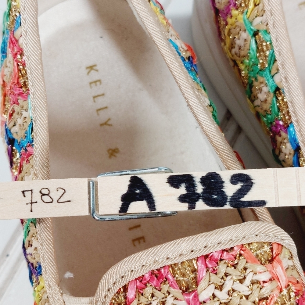 Kelly & Katie Lenna Rainbow Woven Sneakers A 782 - Picture 14 of 14
